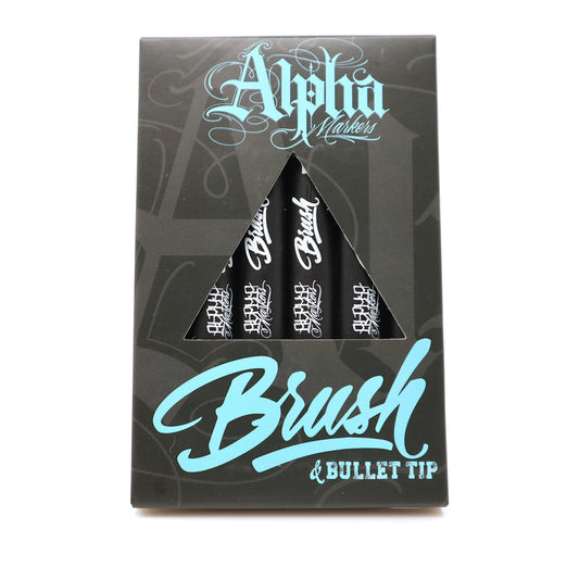 Alpha Markers Chisel and Brush Tip- 2 Options