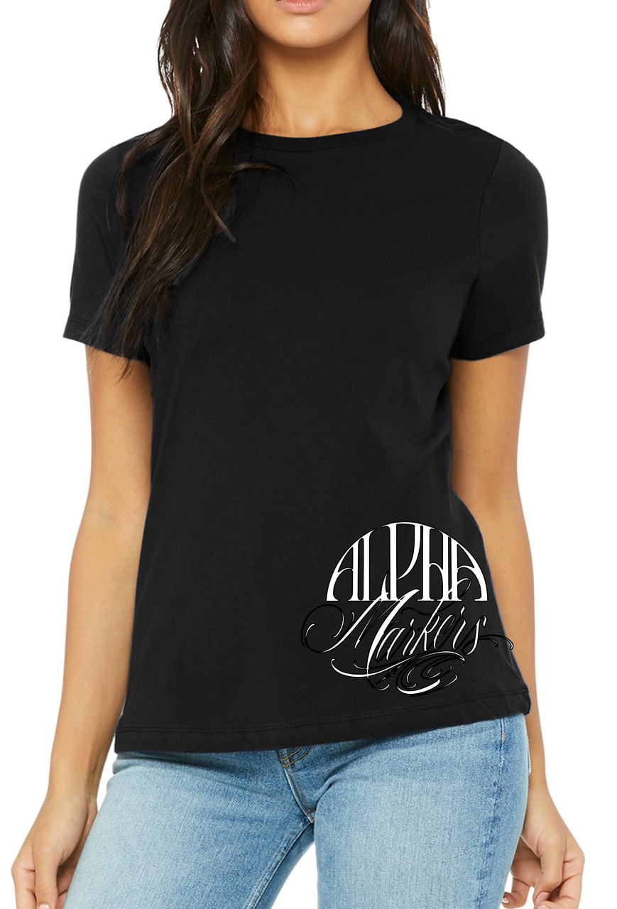 Womans Alpha Tshirt Front
