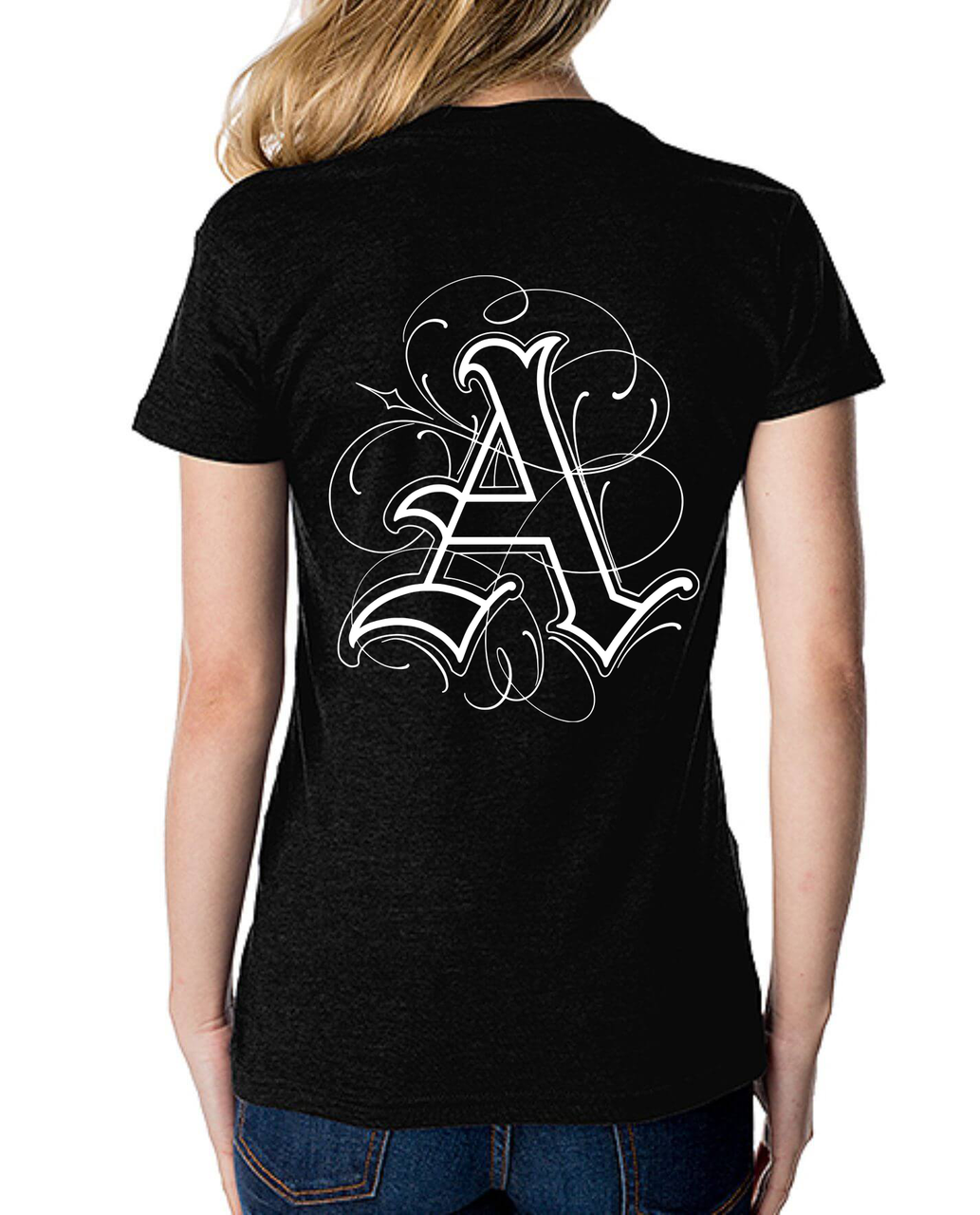 Womans Alpha Tshirt Back